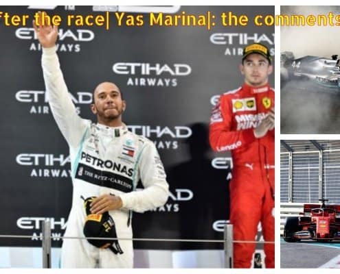 Vettel's succession: THE CASTING HAS BEGUN 4 After-the-race-Yas-marina-2019-f1