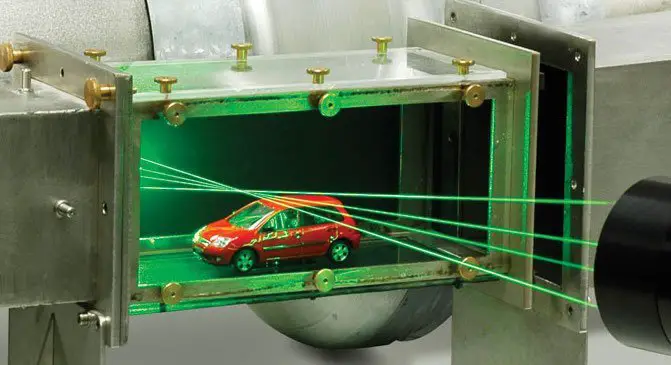 Principio di funzionamento della velocimetria laser doppler