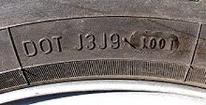 how to find size in a tire code