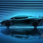 Test section wind tunnel