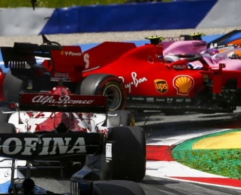 F1 Spanish GP | Race schedule - New chassis for Vettel 9 Leclerc-Vettel-crash-styria-gp-f1