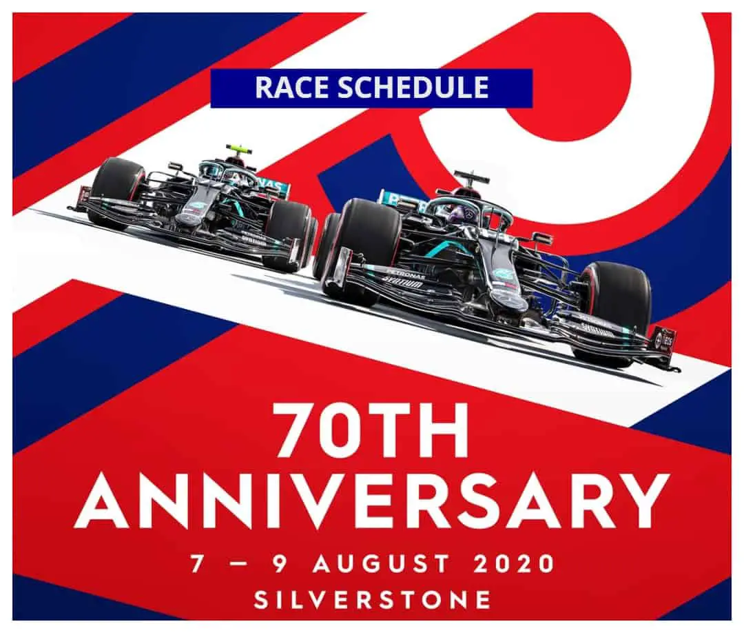 F1 70th anniversary GP | Race schedule - Racing Point penalty