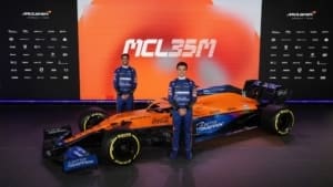 McLaren 2021 lancio auto F1