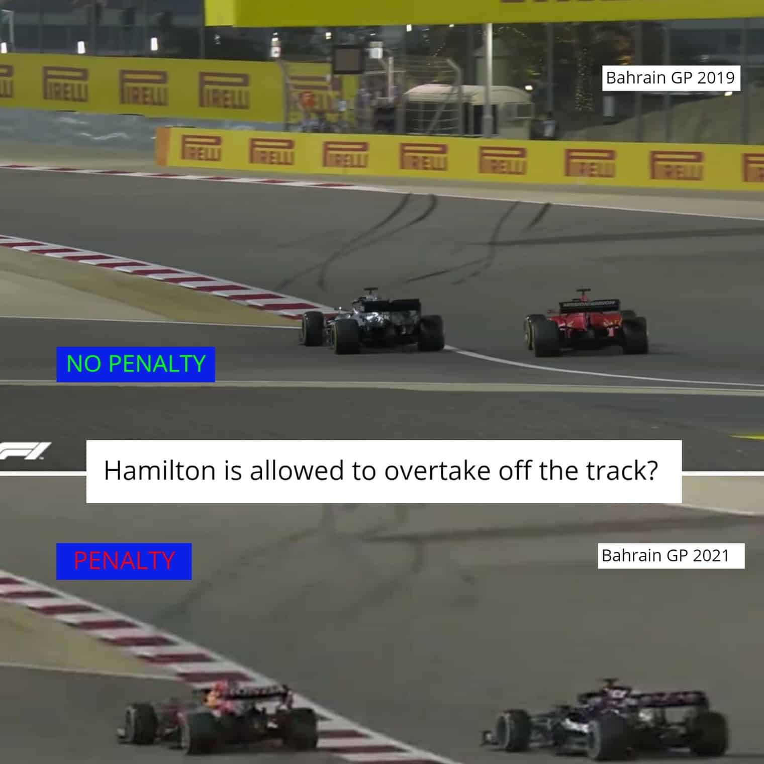 Hamilton limits Bahrain GP F1