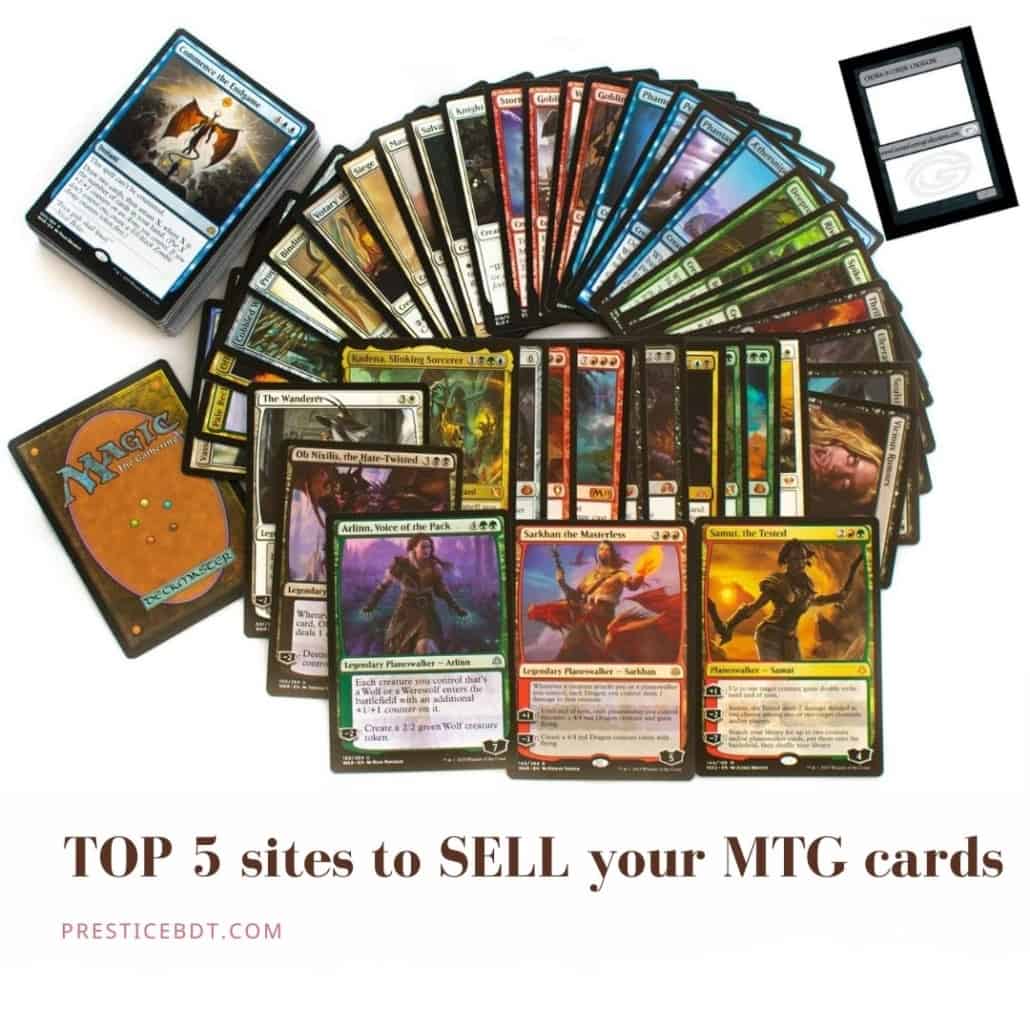 TOP 5 site to sell MTG cards Best places for cash MTG card