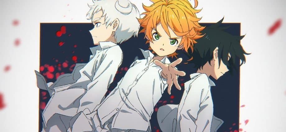 The Promised Neverland anime simile a Death Note (Ray, Emma, Norman)
