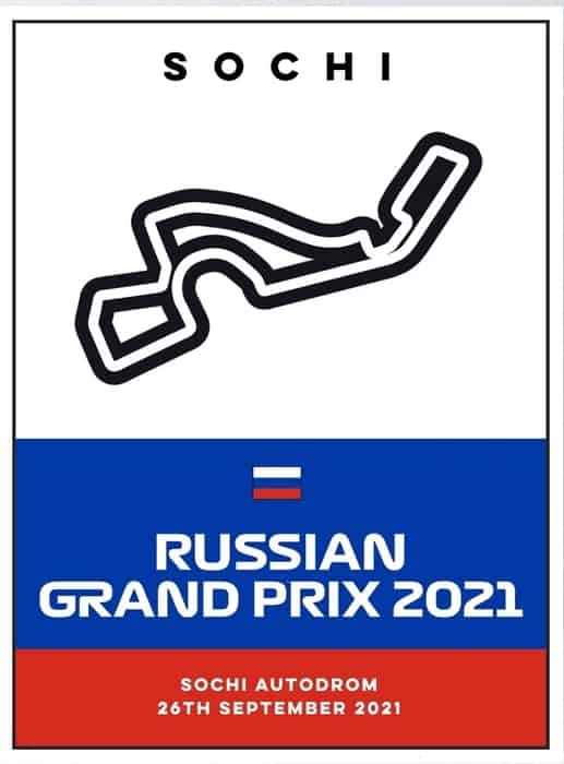 Russian GP F1 Sochi 2021