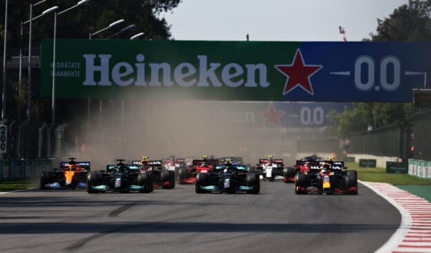 Mexico GP F1 2021 race starts