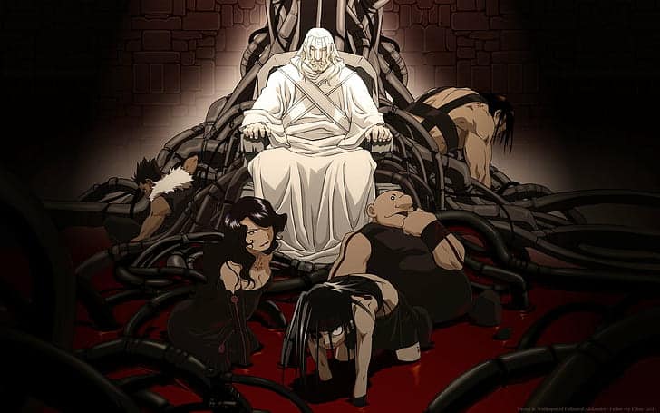 envy-gluttony-greed-homunculus-wallpaper-father-FMA-anime-analysis