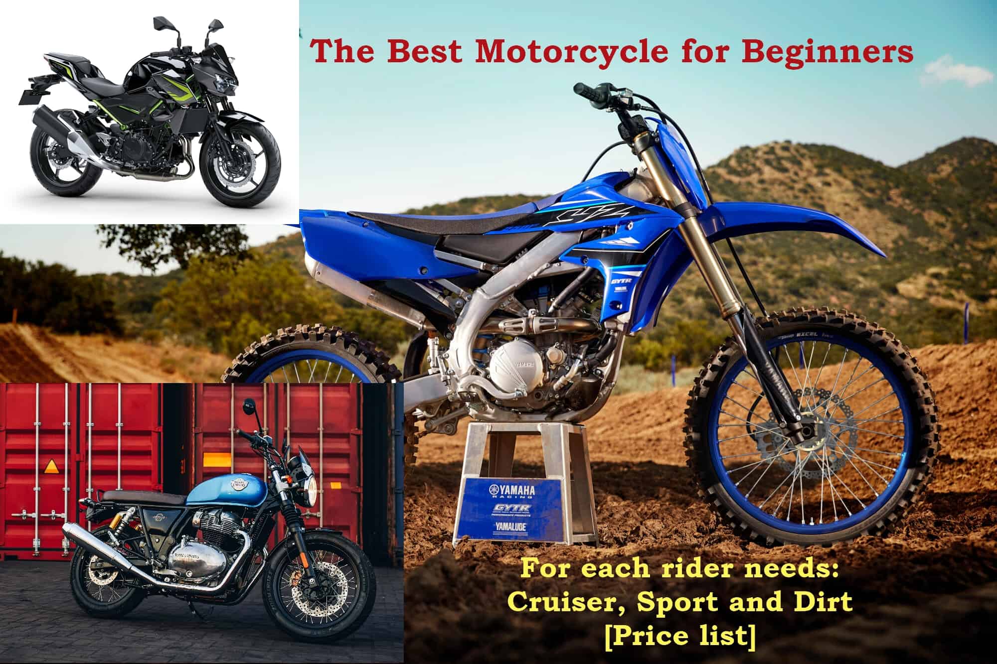 The best motorcycle for beginners [2022 UPDATED] Price