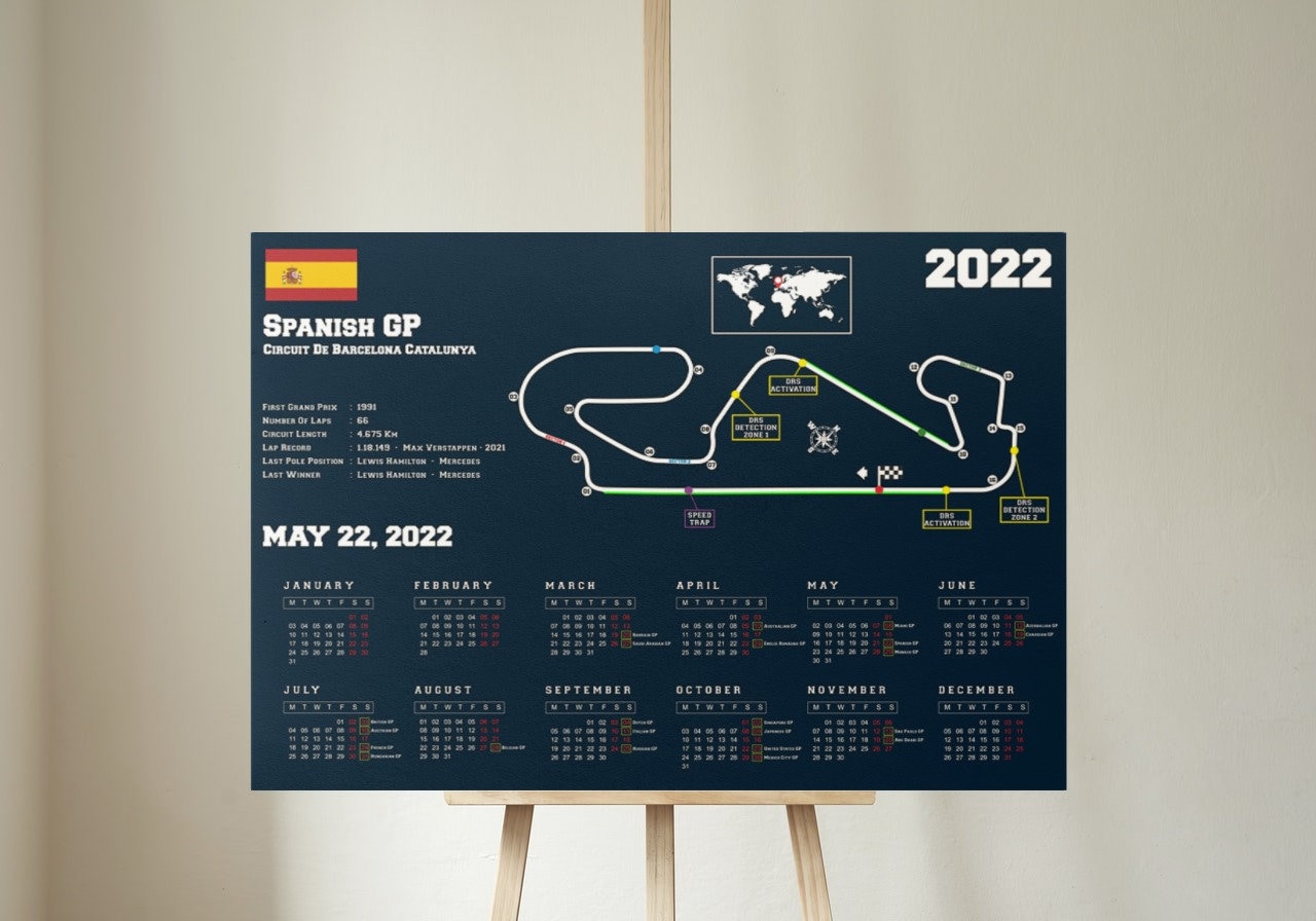 F1 2022 race start time Spanish GP