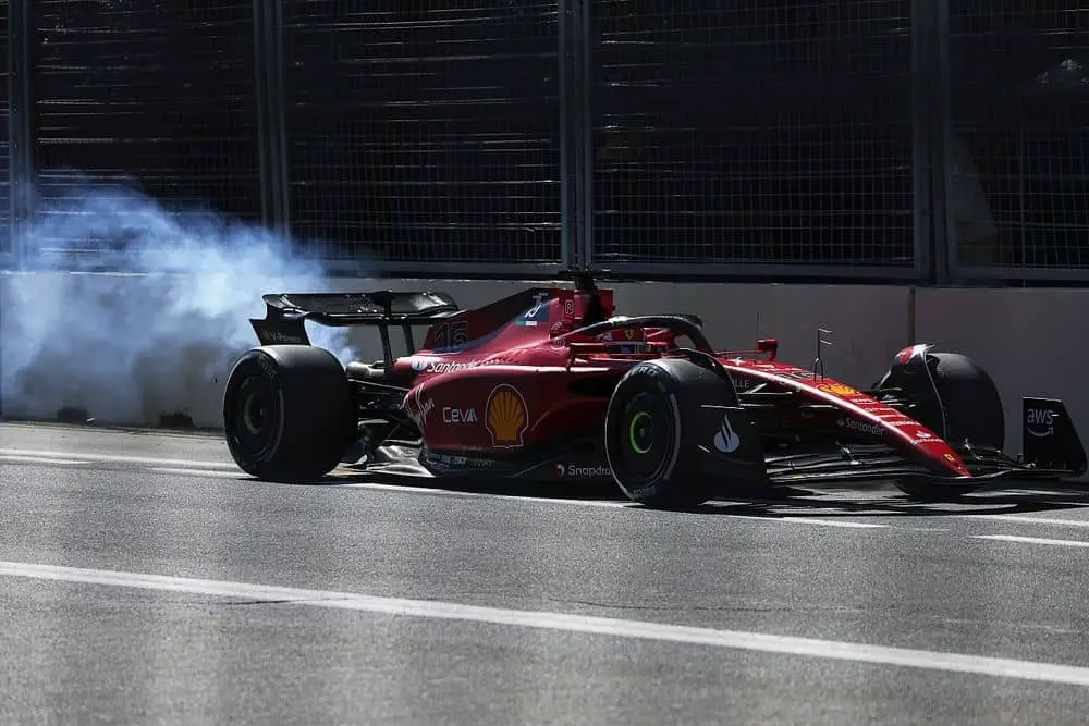 Baku GP F1 2022 Analisi risultati gara, commenti notizie Ferrari out