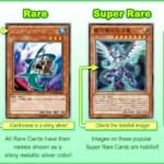 yugioh card rarity types explained