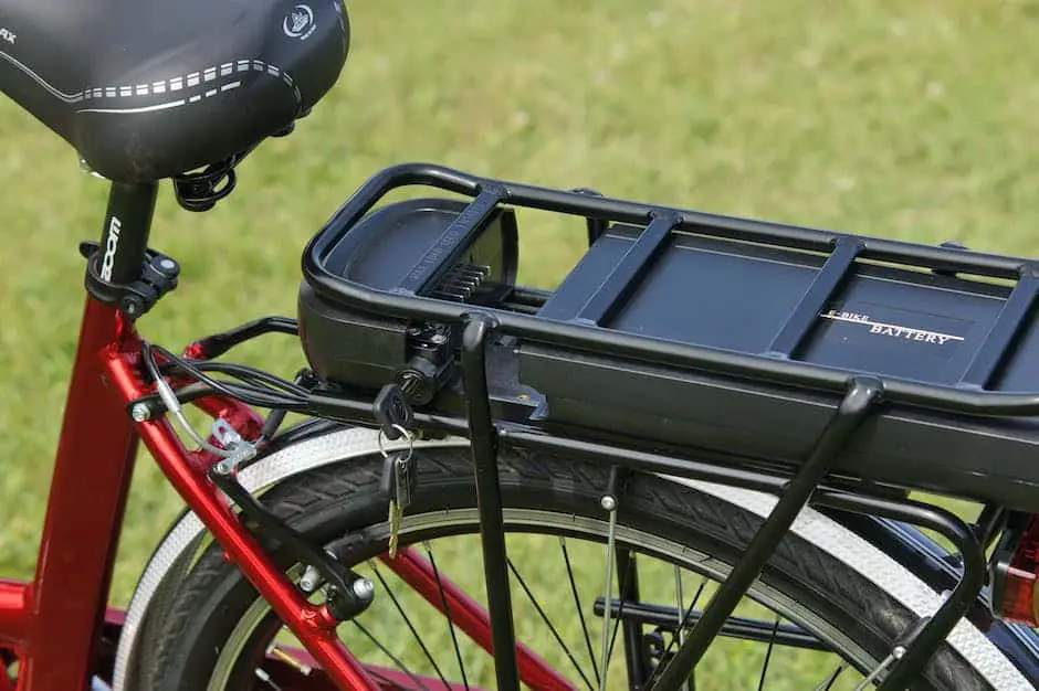 Immagine che ritrae una persona che effettua la corretta manutenzione di una e-bike per massimizzarne la durata e i benefici ambientali.