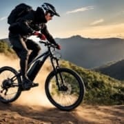 mountain bike elettrica full suspension